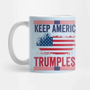 Keep America Trumpless - Funny Anti Trump usa flag Mug